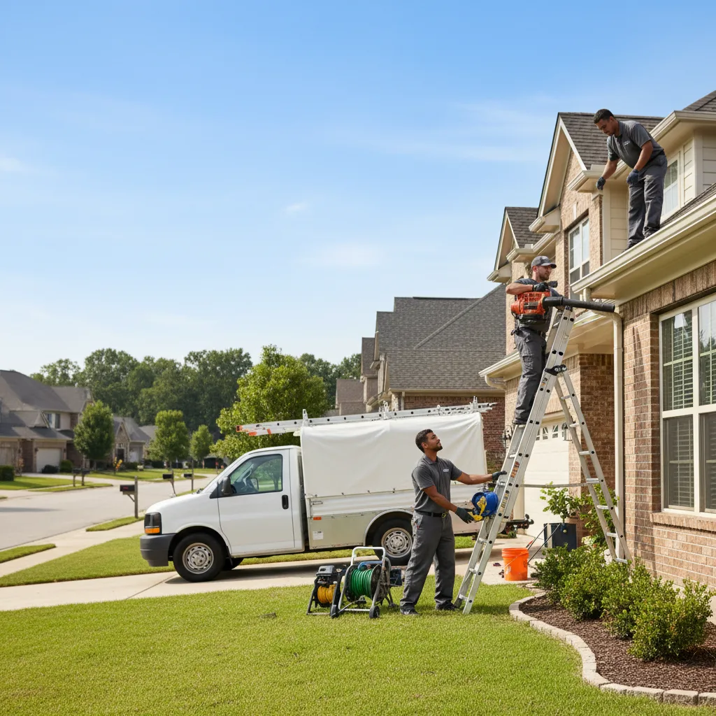 Home Gutter Service in Kinsley, KS near me